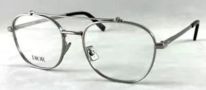 Christian Dior DiamondO R2U F000 silberner Rahmen Brille Brille 54-18-145 - Bild 1 von 6