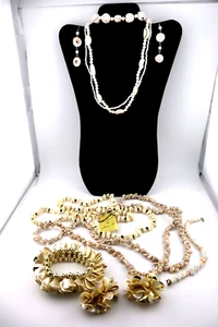 KONVOLUT MUSCHELN, Strand, Hawaii, Luau, Halsketten, Armbänder & Ohrringe, Mona So - Bild 1 von 8