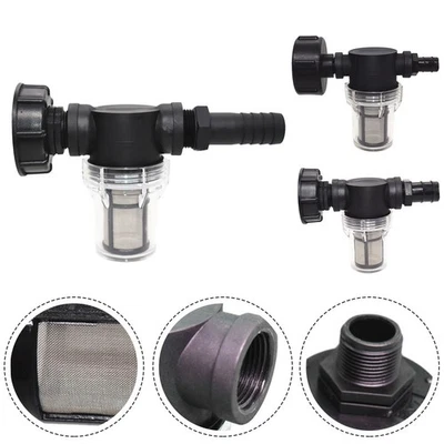 Regenfass Regenfass Filteranschluss Kunststoff Robust Schwarz Umweltschutz - Bild 1 von 4