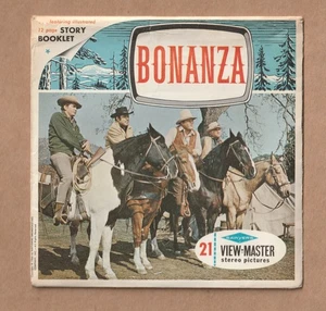 Complete set of three vintage View-Master reels Bonanza 1964 - Picture 1 of 2