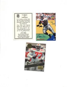 1994 CLASSIC DRAFT DAY DAN WILKINSON AUTOGRAPH/10000 ROOKIE & 1994 GOLD STANDARD - Picture 1 of 2