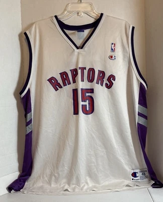 Camiseta Vintage Toronto Raptors Vince Carter Campeón Talla 48 L NBA Foto 1 de 4