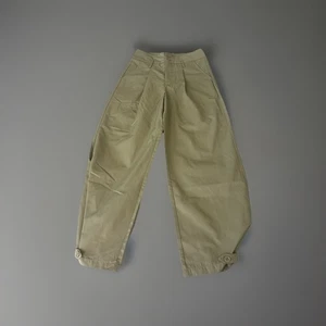 NWT Cider Women Size Small Olive Green Trouser Barrel Pant - Picture 1 of 8