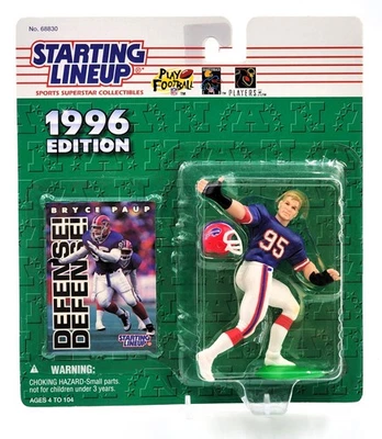 Figura deportiva 1996 alineación inicial Bryce Paup Buffalo Bills NFL Kenner SLU BP01 Foto 1 de 4