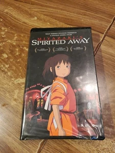 Spirited Away Studio Ghibli VHS Disney Presents Miyazaki's - Picture 1 of 5