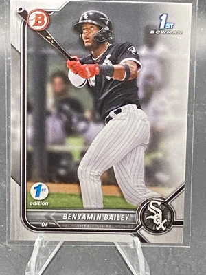 2022 Bowman 1st Edition #BPPF-8 Benyamin Bailey - Image 1 of 2