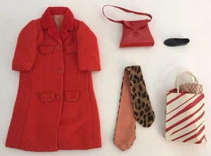 Vintage 1963 Remco Judy Littlechap Doll #1103 Red Dress Coat Plus Some Extras - Picture 1 of 14