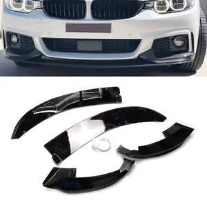 M Sport Front Spoiler Bumper Lip For BMW F32 F33 F36 4 Series 2014-2020 19 18 - Picture 1 of 7