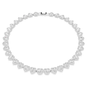 NUEVO COLLAR TENIS FAB ARIANA GRANDE CORAZÓN CRISTAL SWAROVSKI COSTO £250 - Imagen 1 de 4