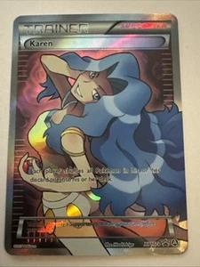 KAREN Trainer Textured Holographic Goddess Custom Art Foil TCG Card - Picture 1 of 1