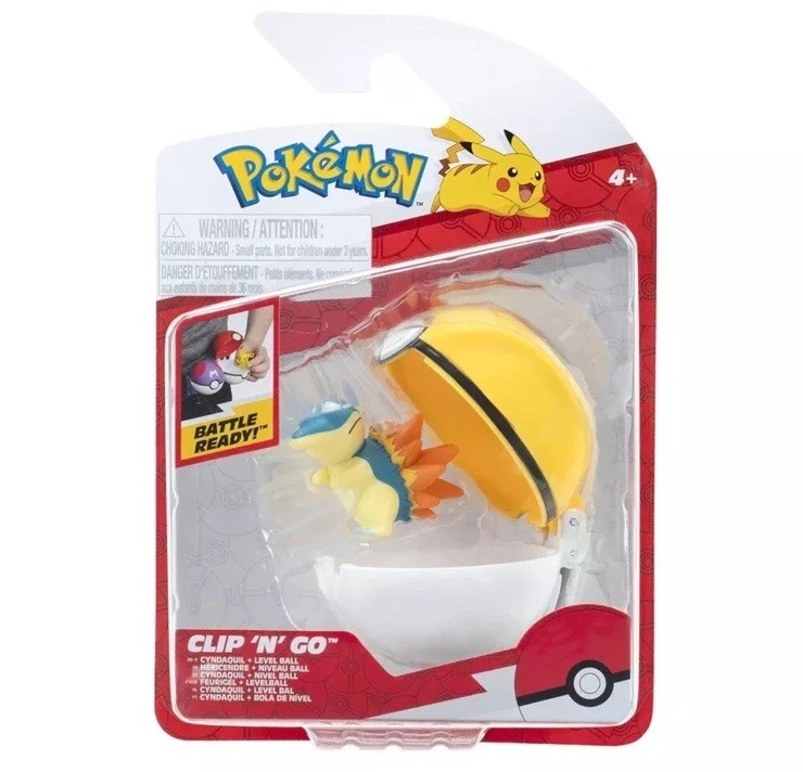 Pok?mon - Clip N Go - Cyndaquil With Level Ball (Pkw4150) TOY