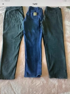 Jeans X3 16 Marks & Diane Gilman Black& Blue - Picture 1 of 2
