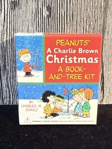 NEW A Charlie Brown Christmas: Miniature Book and Tree Kit RP Minis Ornament set - Picture 1 of 5