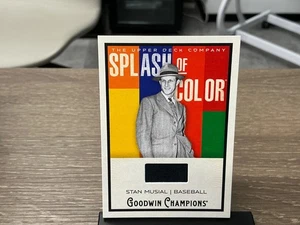 2025 UD Goodwin Champions Splash of Color Memorabilia Stan Musial #SM-SM Trikot - Bild 1 von 2