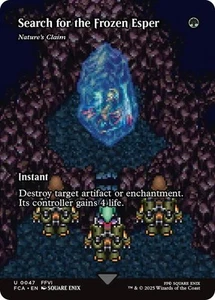 Search for the Frozen Esper - Nature's Claim (Vitrina) - FINAL FANTASY - Imagen 1 de 1
