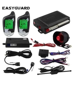 EASYGUARD 2 vías sistema de alarma de coche bloqueo y desbloqueo automático ultrasónico/sensor de choque alarma - Imagen 1 de 11