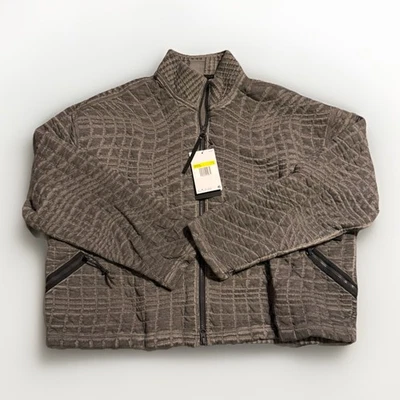 Новый с Ярлыками женская Nike Sportswear Therma-FIT ADV Tech Pack флис антрацит молнии куртка - Изображение 1 из 4