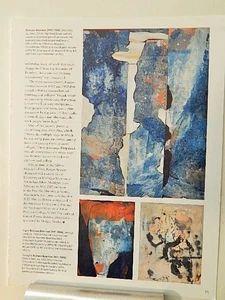 ROMARE BEARDEN ART PIECE ORIG VTG 2021 ADVERTISEMENT, - Picture 1 of 1