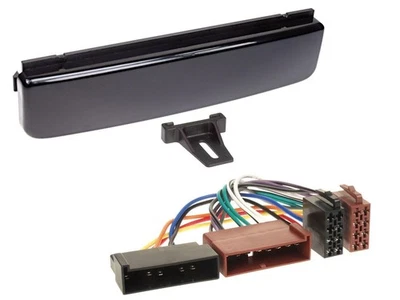 Einbauset DIN Autoradio für Ford Cougar Fiesta Focus Mondeo Puma Klavierlack - Bild 1 von 3
