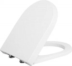 Toilet Seat D-Shape Paru White - Picture 1 of 1