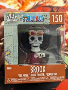 Funko Minis One Piece 150 Brook Vinyl Fingure - Picture 1 of 6