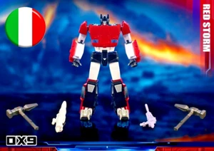 IN ITALIA ORA !!! DX9 Toys D-21 RED STORM aka SIDESWIPE MASTERPIECE MP NUOVO NEW - Foto 1 di 10