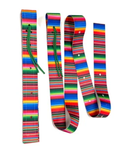 Colorido juego de palanquilla de nailon Latigo y Off para sillines occidentales - Imagen 1 de 17