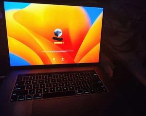 Mac Book Pro Intel Core 15" Touch 2018 A1990 Specs Unknown faulty not working - Picture 1 of 11
