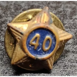 Vintage 40-Year Service Star Pin - Boy Scouts of America - Picture 1 of 5