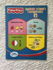 FISHER PRICE LITTLE PEOPLE First Grade Workbook Volume 2 2007 Modern Publishing - Picture 1 of 4
