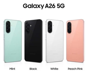 Samsung Galaxy A26 Smartphone 128GB 5G 6GB Ram Unlocked Dual Sim NFC All Colours - Picture 1 of 27