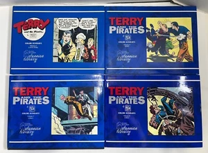 Terry and the Pirates Color Sundays Milton Caniff Volumes 2,6,7, and 9 Hardcover - Picture 1 of 21