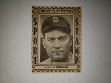Fred Firpo Marberry 1936 Washington Herald Sport Stamp VERY RARE!!!