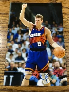 Dan Majerle Autographed Signed 4x6 photo Phoenix Suns - Picture 1 of 3
