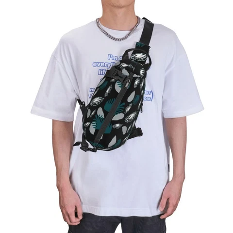 Philadelphia Eagles Hawaii Crossbody Backpack Single Shoulder Bag Chest Bags Cover