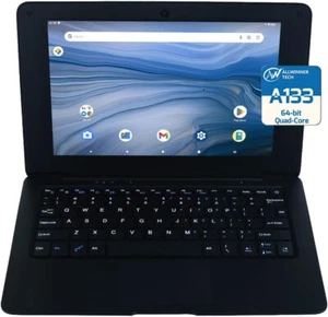 10.1inch Android Netbook, Portable Laptop with A133P CPU, 2GB RAM 64GB ROM - Picture 1 of 31