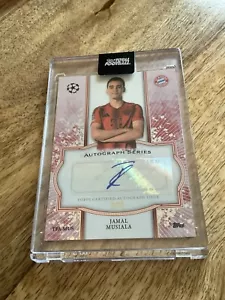Topps Total Football Musiala /25 Auto TFF Autograph Series. Topps SSP - Picture 1 of 3