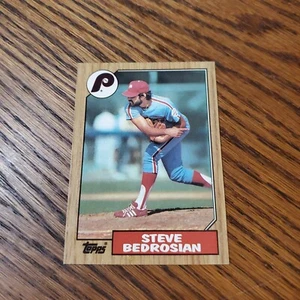 1987 Topps #736 Steve Bedrosian - Picture 1 of 2