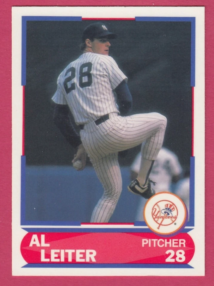 1989 Score Young Superstars # 17 Al Leiter -- New York Yankees - Image 1 of 1