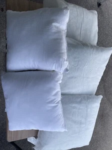 5 Stück Füllkissen Kissen Dekokissen Sofakissen 30x30cm 35x35cm gebraucht - Bild 1 von 5