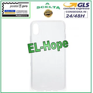 CUSTODIA PROTETTIVA CASE COVER TRASPARENTE PER APPLE IPHONE XS MAX BUMPER TPU - Foto 1 di 1