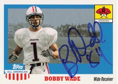 2003 Topps All American - Bobby Wade #105 Signed Autographed - Image 1 of 2