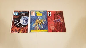 (3) THREE - WORLDS OF IF MAGAZINE - 1969 +DM+ - Picture 1 of 1