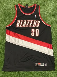 Vintage Authentic Rasheed Wallace Nike Portland Trailblazers Jersey Size 52 XXL - Picture 1 of 3