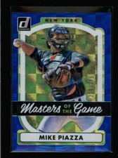 MIKE PIAZZA 2017 DONRUSS #MG-6 MASTERS OF THE GAME BLUE #229/249 AZ3152