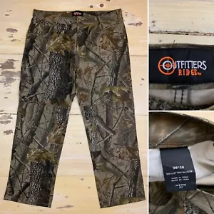 OUTFITTERS RIDGE - NEW Realtree Hardwoods Camo Hunting Jeans Pants, Mens 38 x 30 - Picture 1 of 14