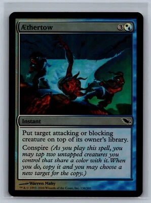 Magic The Gathering Shadowmoor Aethertow #136/301 Foil MTG TCG CCG - Image 1 of 2