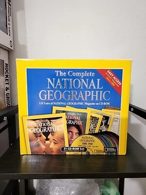 National Geographic Magazine 110 Years 31 CD-ROM Complete Set (1999)  - Image 1 of 4