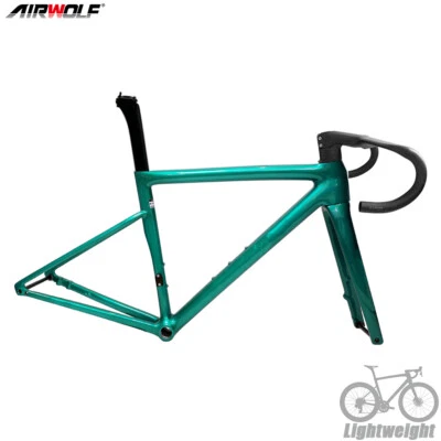 Airwolf T1100 Carbon Rennrad Rahmen 700x28c Lightweight Fahrrad R008 Road Bike - Bild 1 von 4