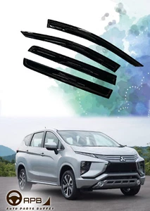 For Mitsubishi Xpander 2017-on Deflector Window Visors Guard Vent Weather Shield - Picture 1 of 6